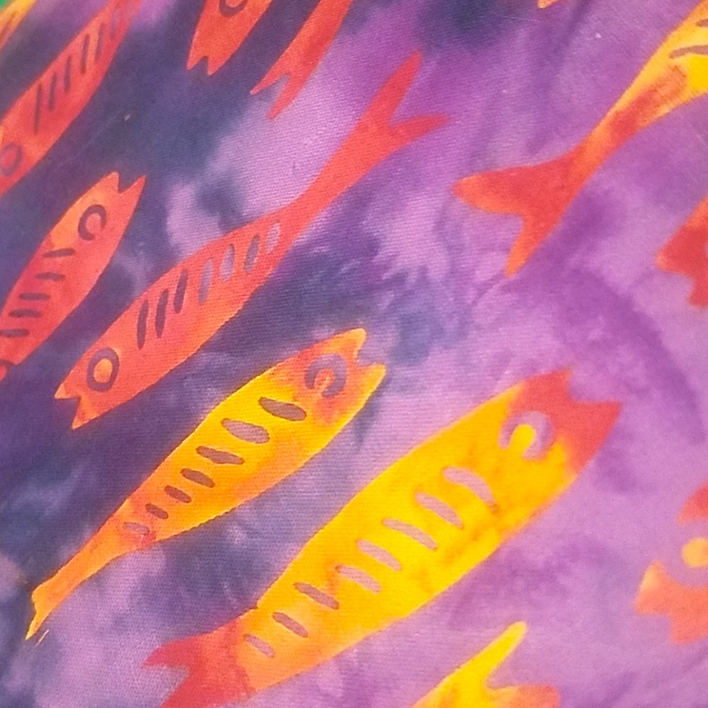 Hard Cover Planner Goldfish Tie-Dye